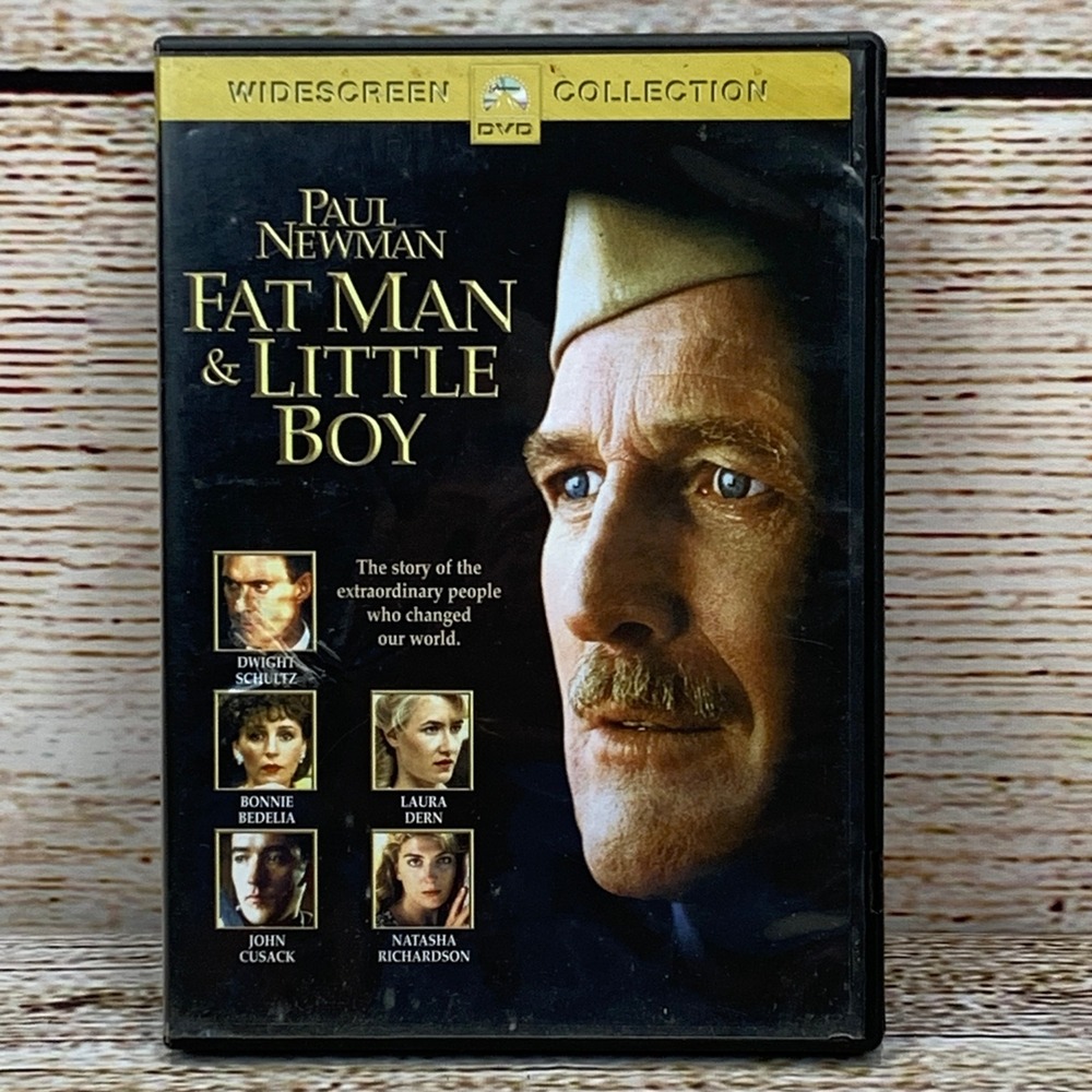 Fat‎ Man & Little Boy [1989 DVD] Widescreen Paul Newman Drama Movie Film